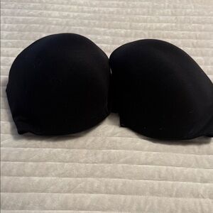 Victoria's Secret Black Strapless Bra